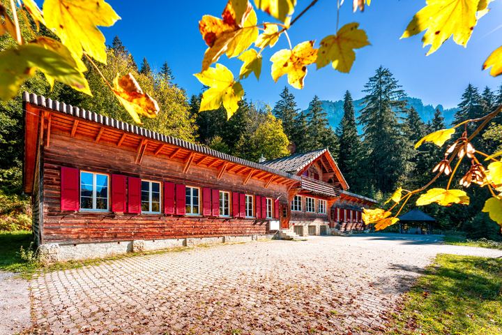Ferienhaus Bärg-Sunne-Schyn im Herbst